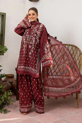 SOBIA NAZIR LAWN PRINTED EMBROIDERY DRESS 3 PIECE